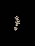 Lyra Stud Cz Piercing Earring (1pc)