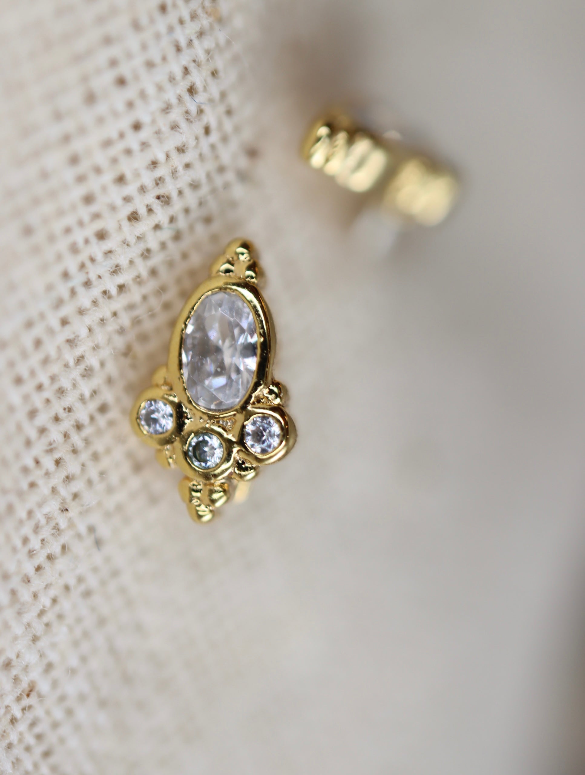 Stud cz Silver925 earrings
