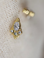 Stud cz Silver925 earrings