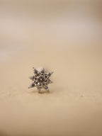 Astral Sparkle 925 Silver Piercing Stud Earring (1pc)