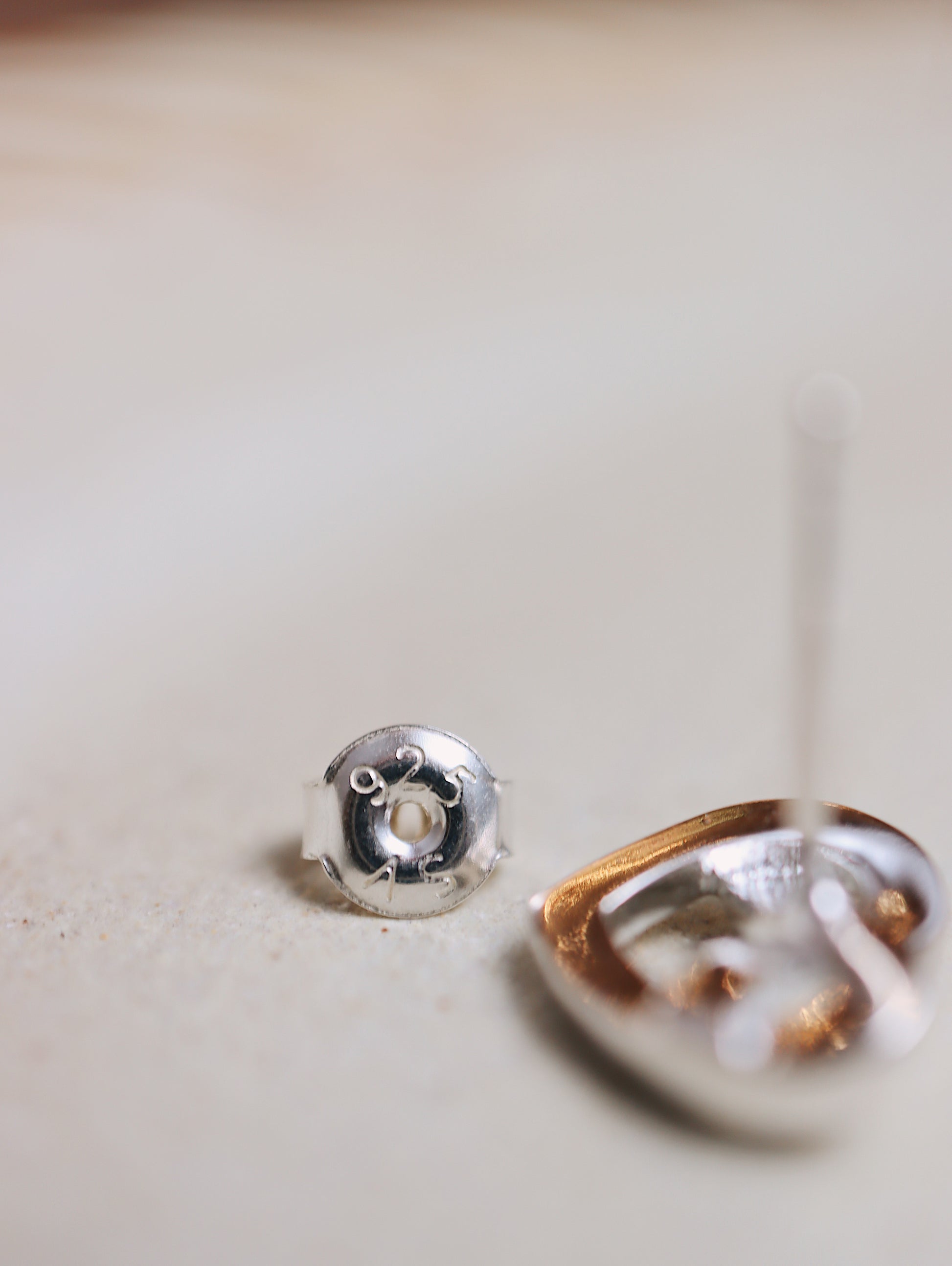 Knot love silver925 earrings