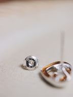 Knot love silver925 earrings