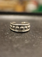 Bead open size stainless steel ring