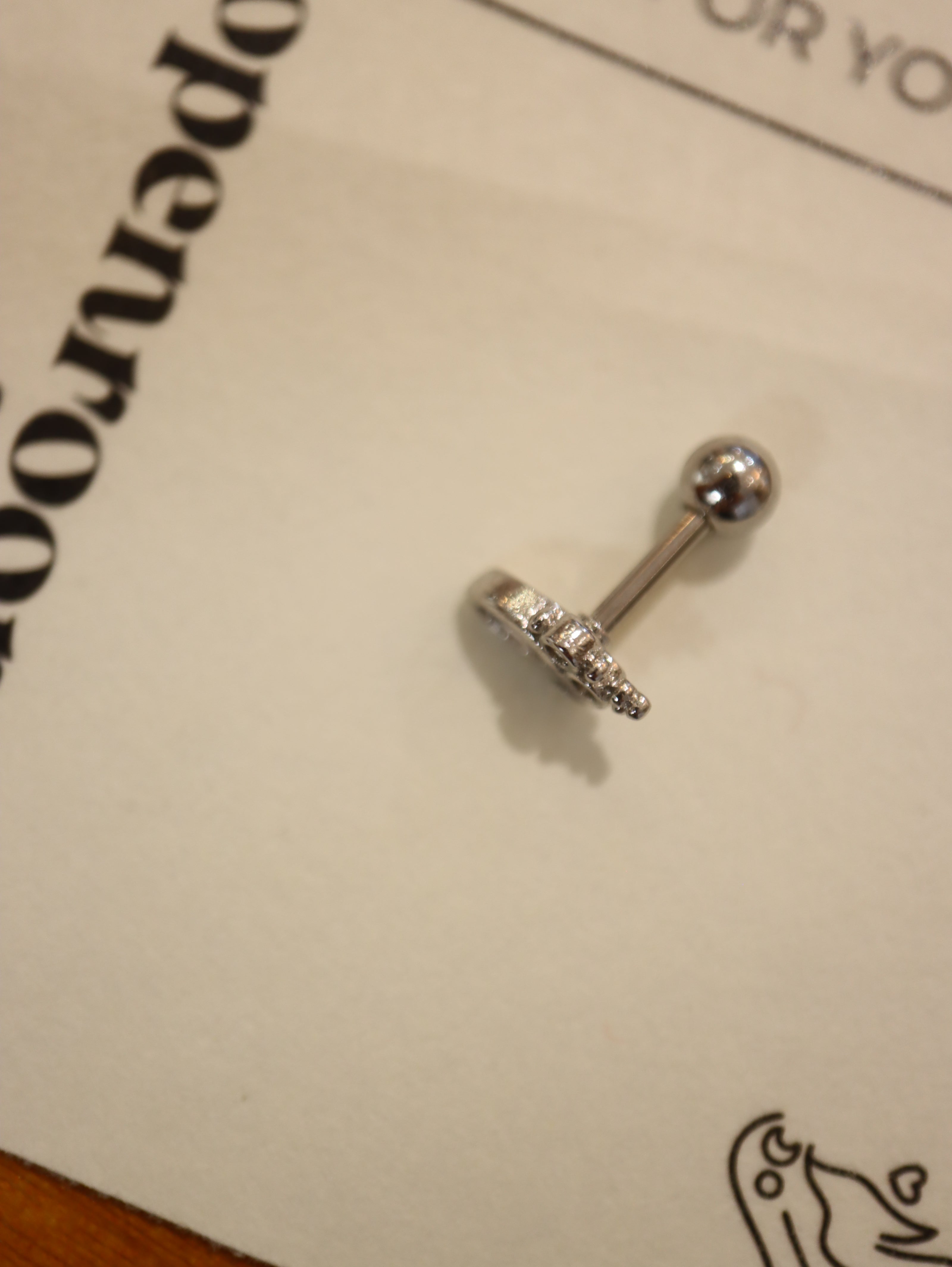 Astraea Stud Surgical Steel earring (1pc)