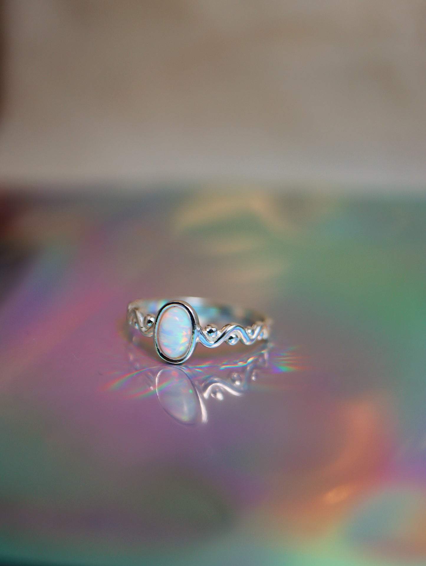 Opal silver925 ring