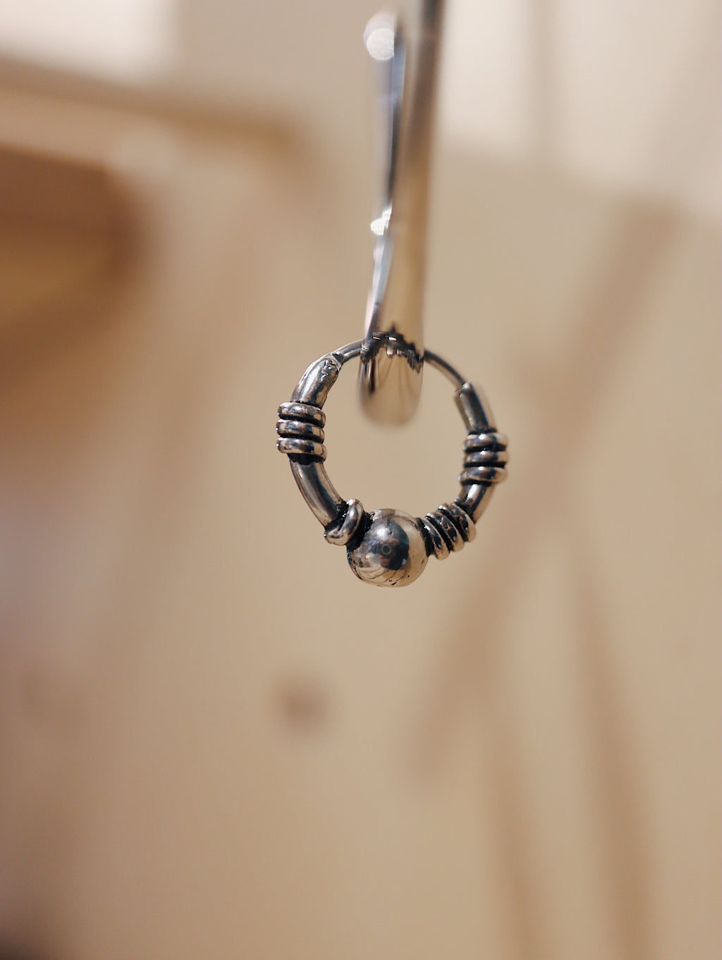 Surgical steel unisex earrings