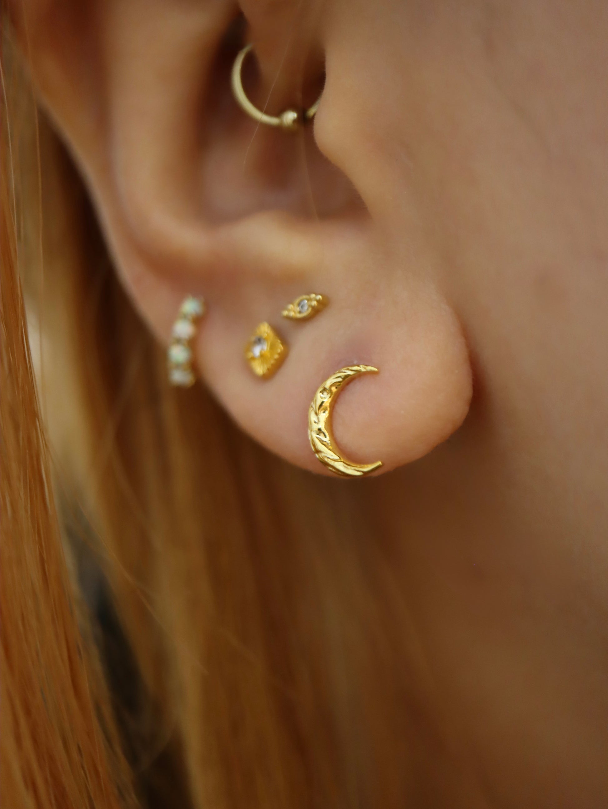 Crescent 🌙 earrings