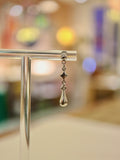 Drop stud surgical steel piercing earring (1pc)