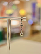 Drop stud surgical steel piercing earring (1pc)