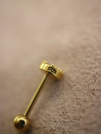 Solaris Moon Stud 925 Silver Piercing Earring (1pc)