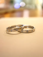 Celestial Starburst Hoop Earrings