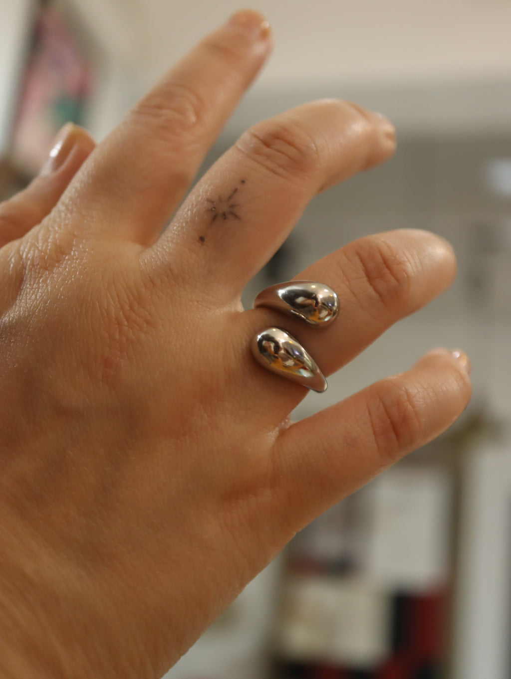 Wrap around stainless steel ring