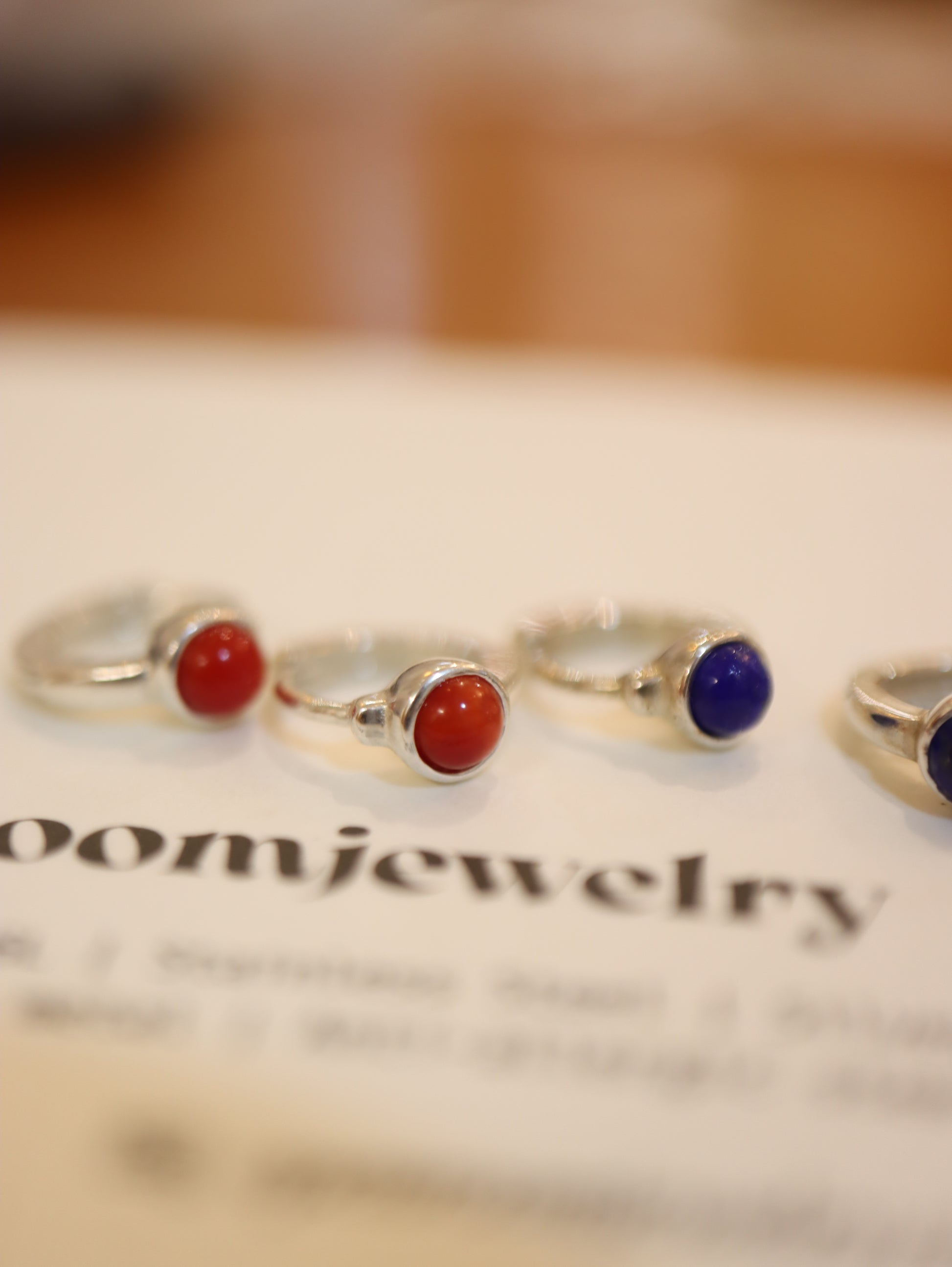 Mini Huggie hoop agate 925 silver earrings