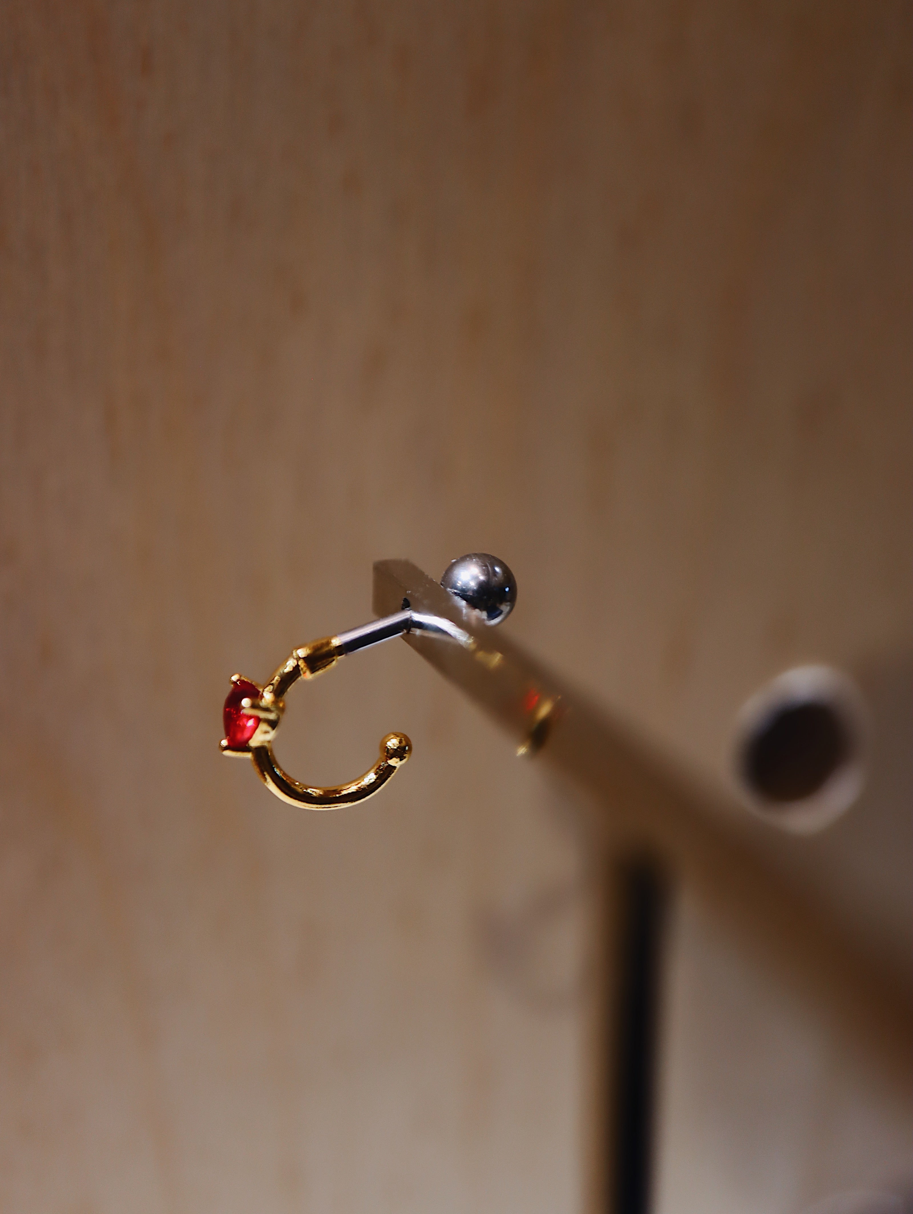 Mini hoop surgical steel 316L piercing