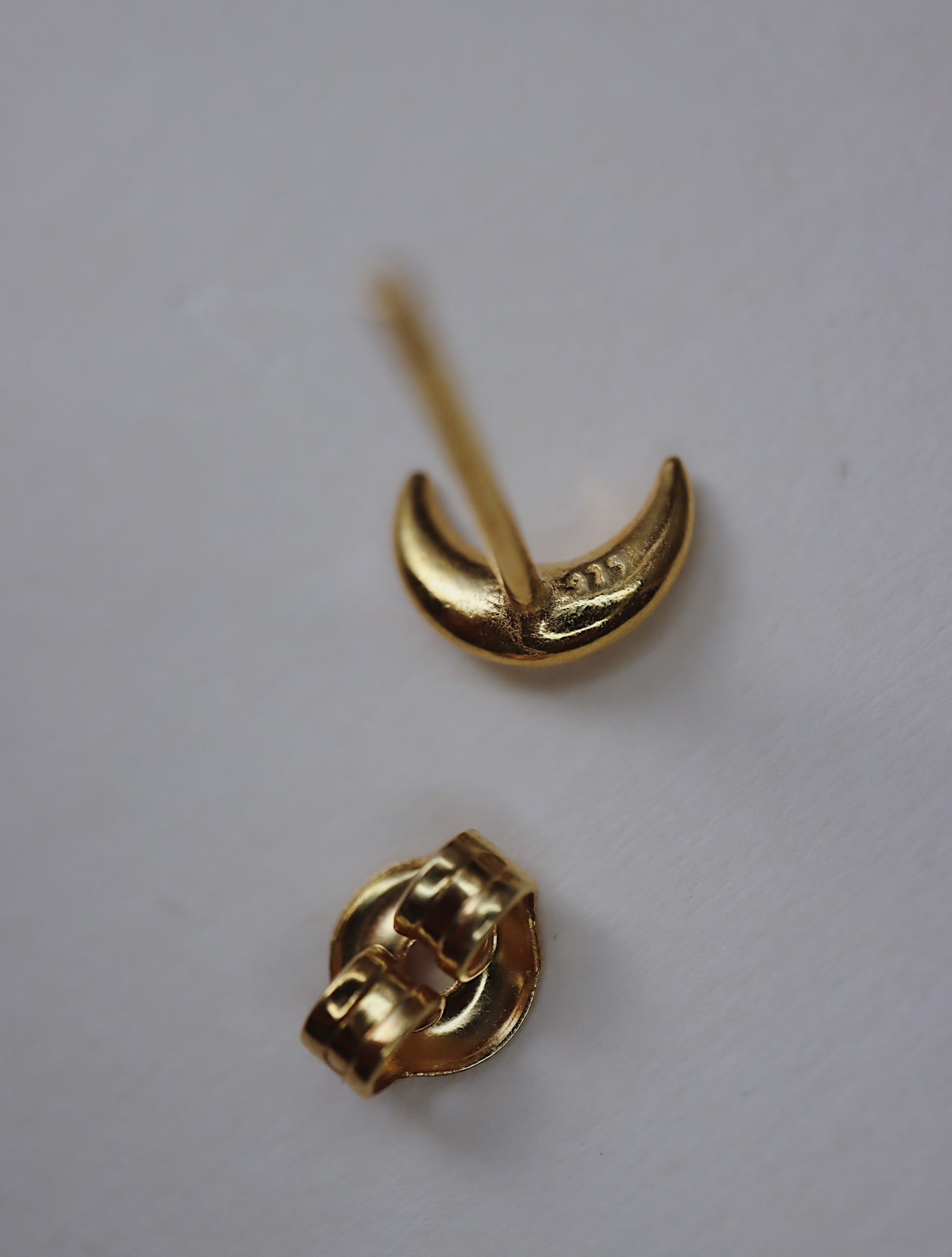 Mini crescent Silver925 earrings