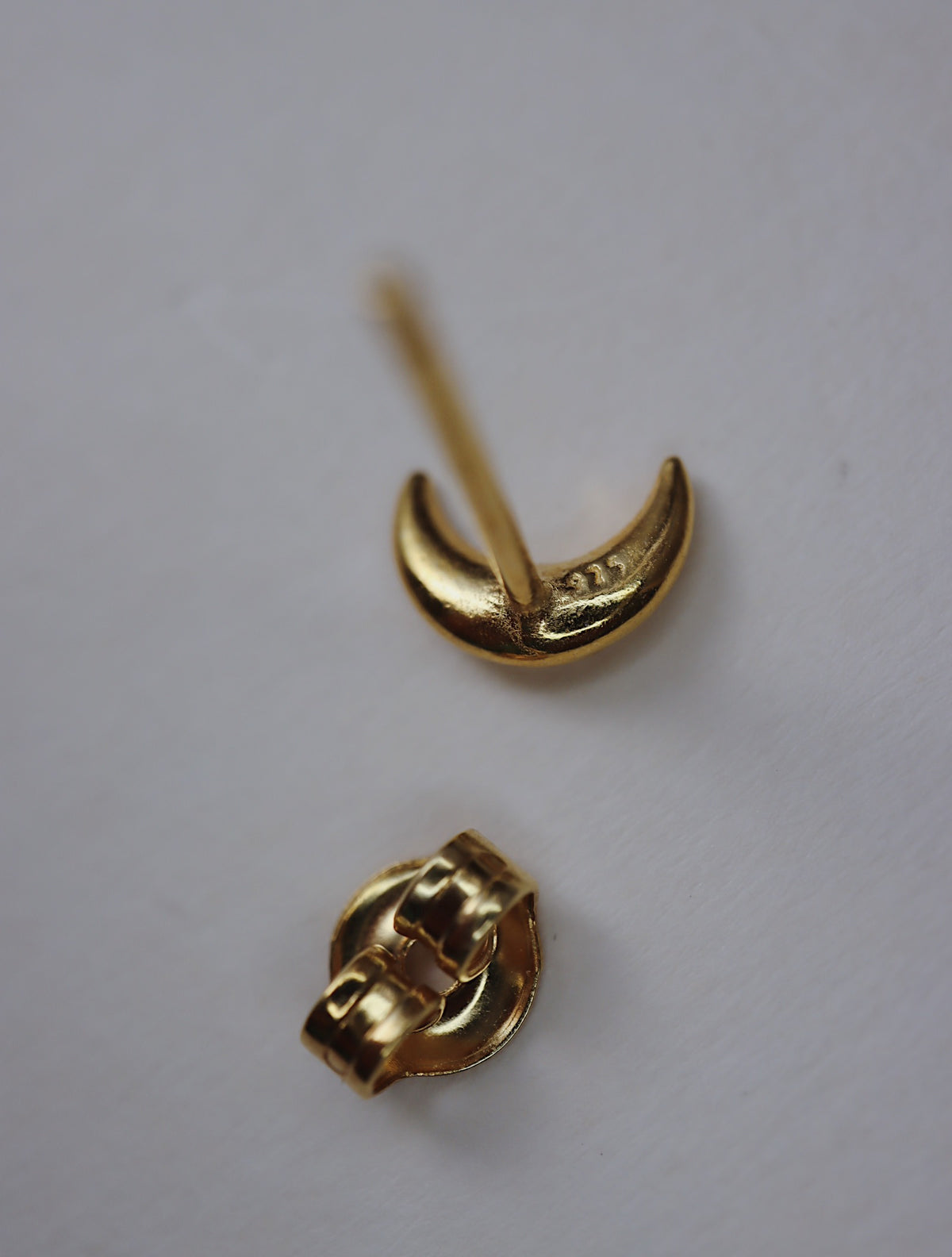 Mini crescent Silver925 earrings