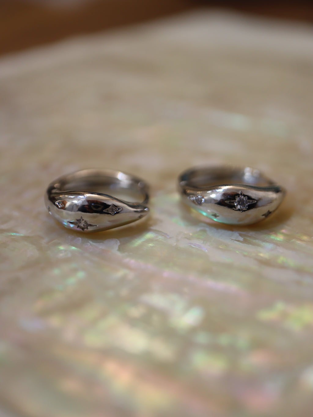 Sparkling cz hinged hoop earrings