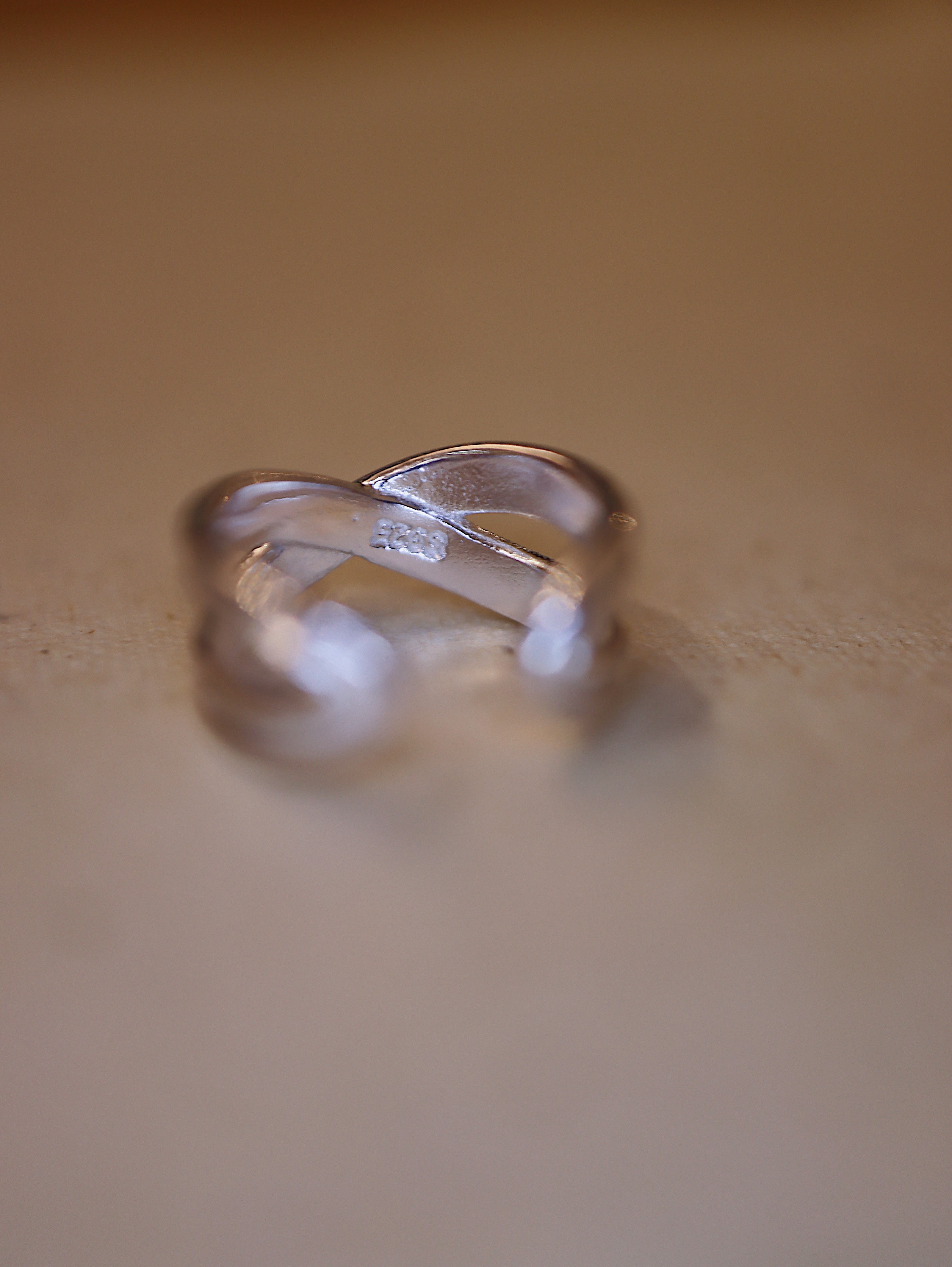 cross 925 silver Earcuff