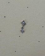 Astra Drop Stud Surgical Steel Piercing Earring (1pc)