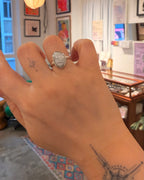 Moonstone 925 silver ring