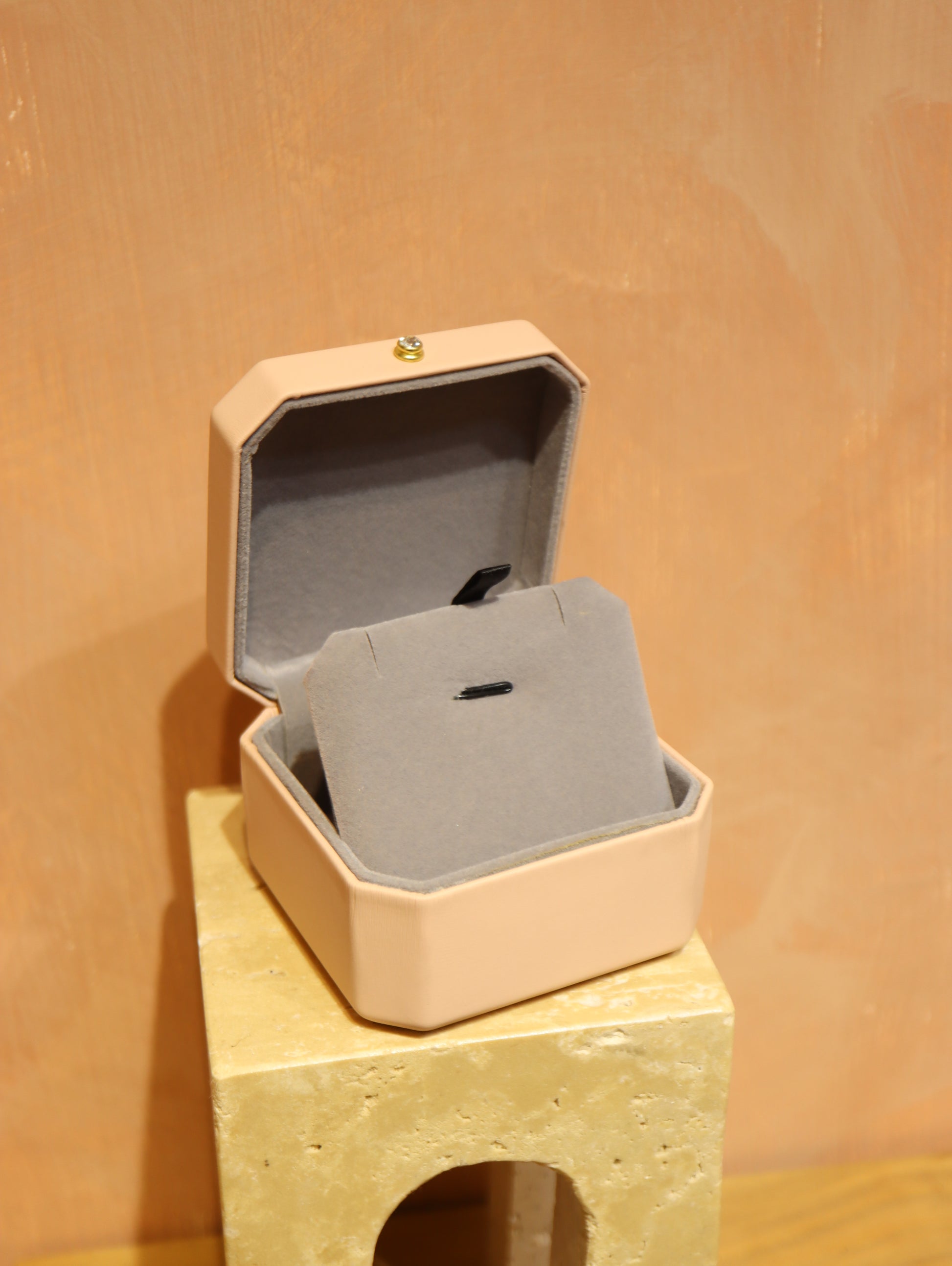 Blush Pink Jewelry Box