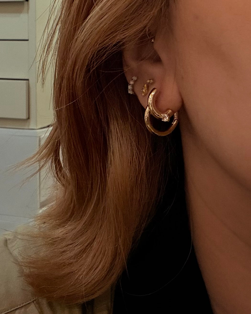 Illusion wrap earrings