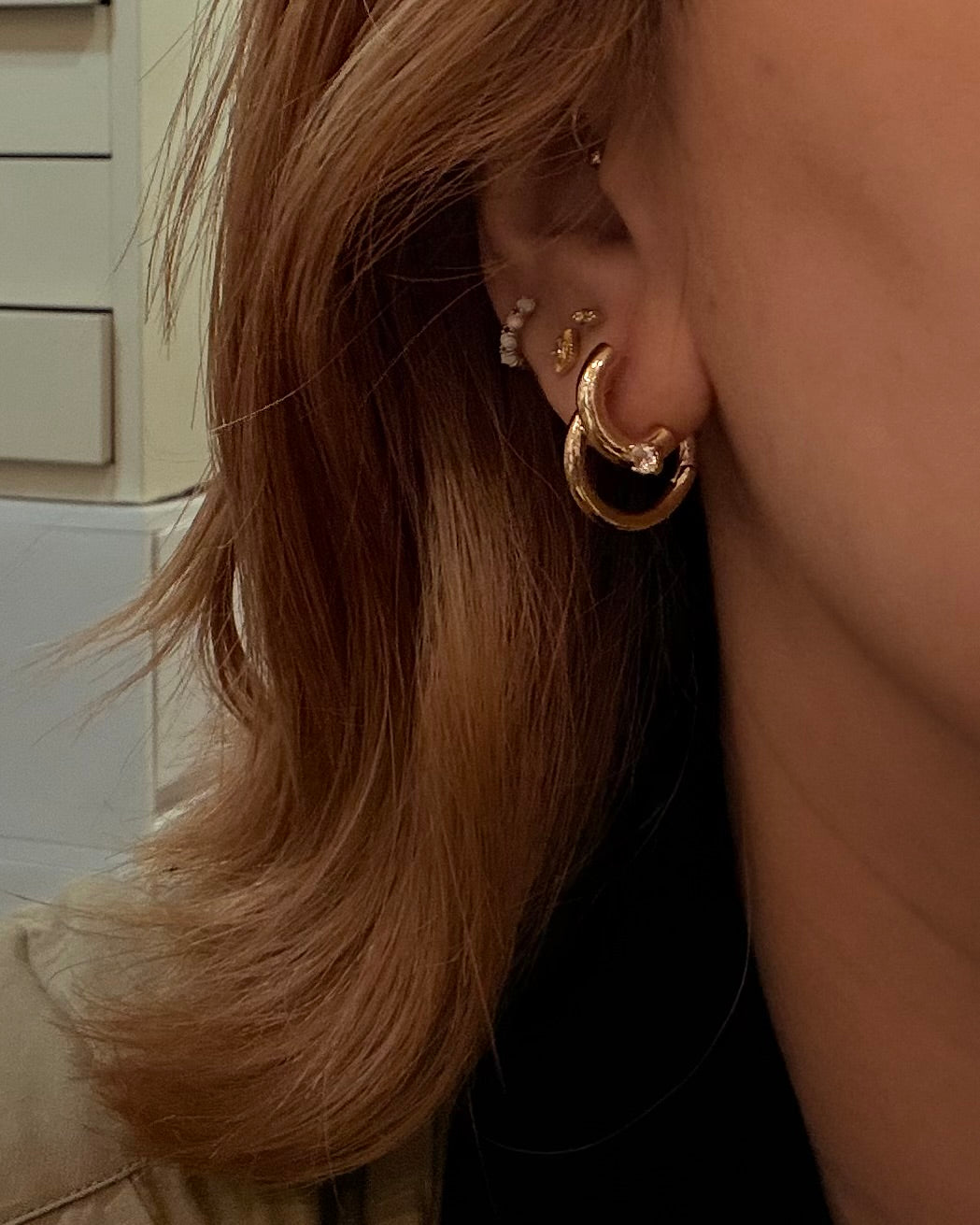 Illusion wrap earrings