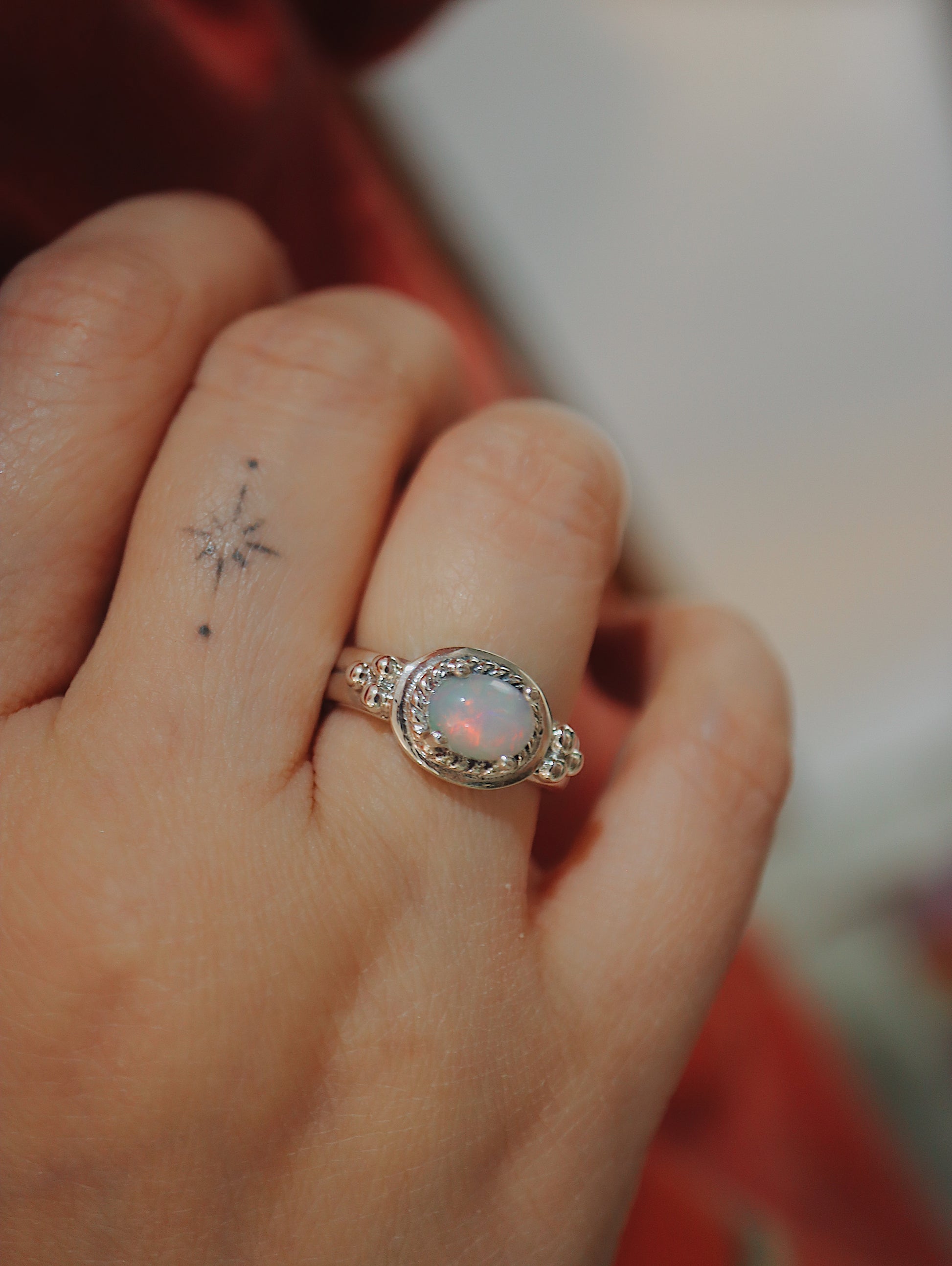 Ethiopian Opal silver925 ring