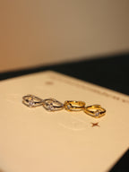 Hinged hoop mini 925 Silver earrings