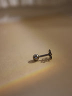 Lilia Open-Petal Stud Unisex Surgical Steel earring (1pc)