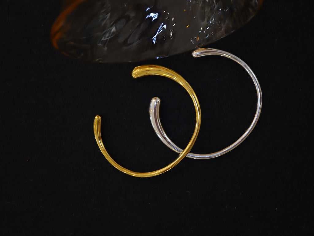 Open size stainless steel bangle