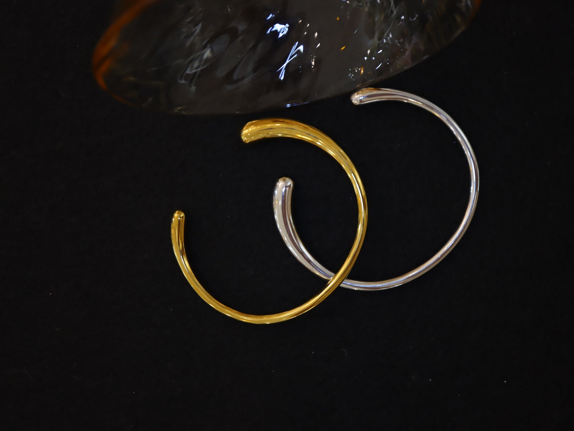 Open size stainless steel bangle