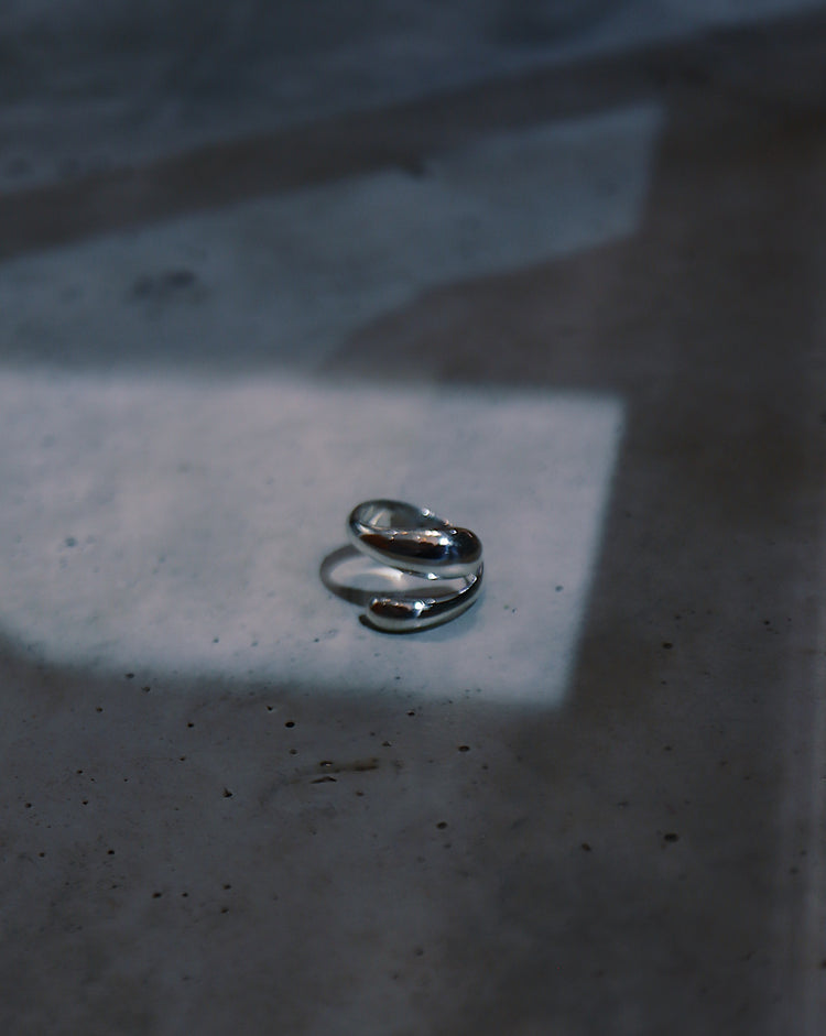Vortex silver925 pinky ring (free size)