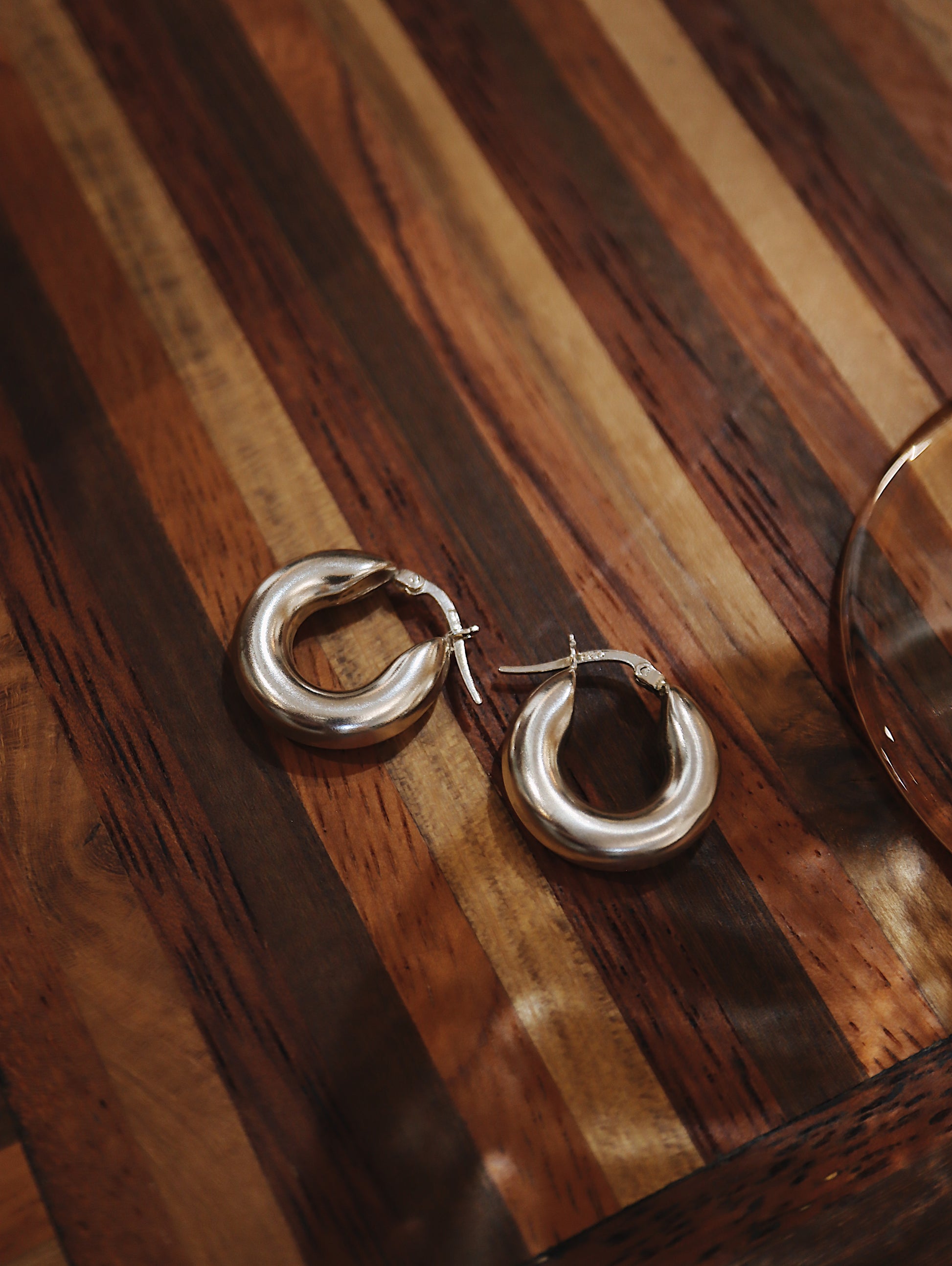 Pure Hoop Silver925 earrings