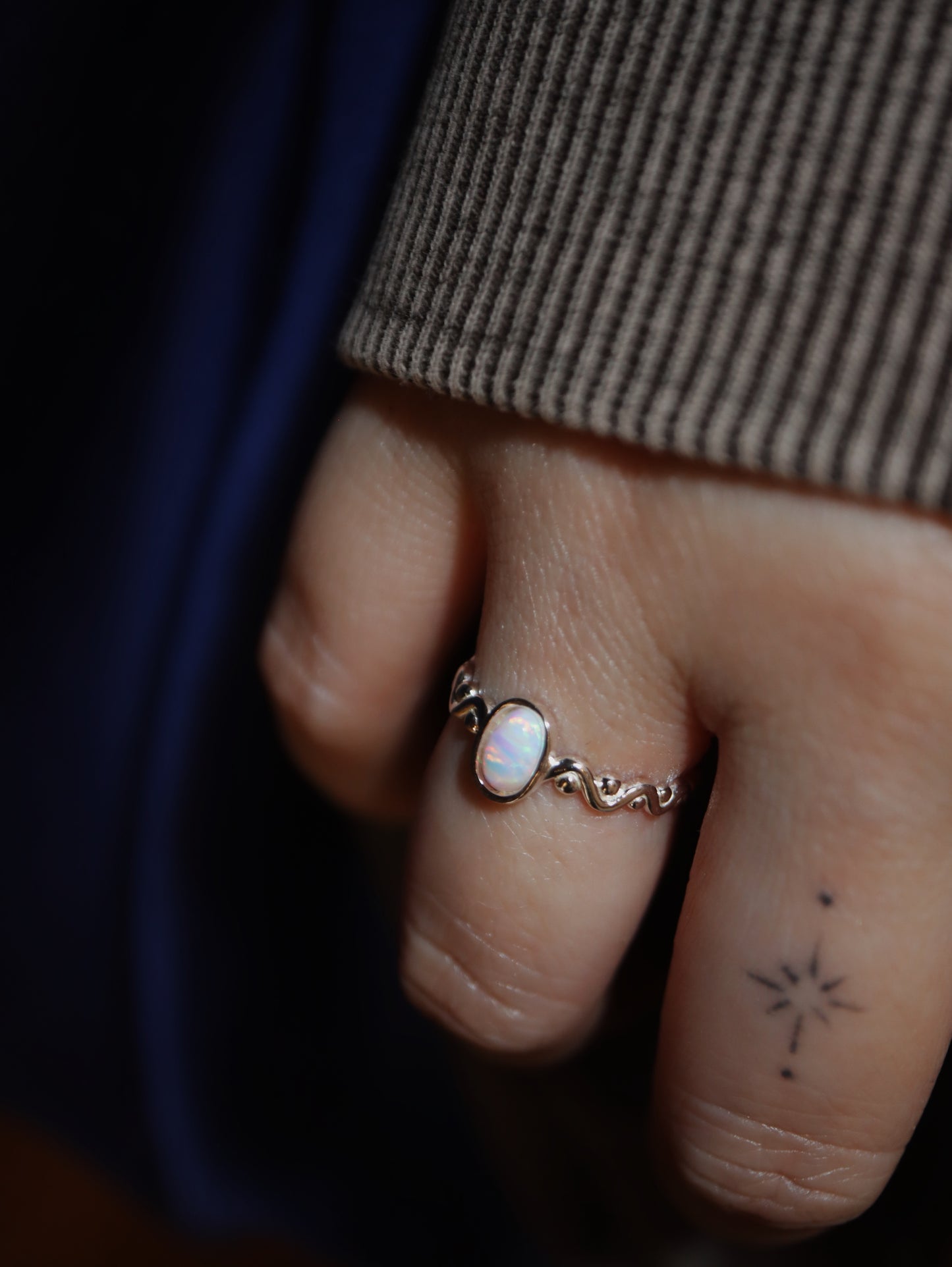 Opal silver925 ring