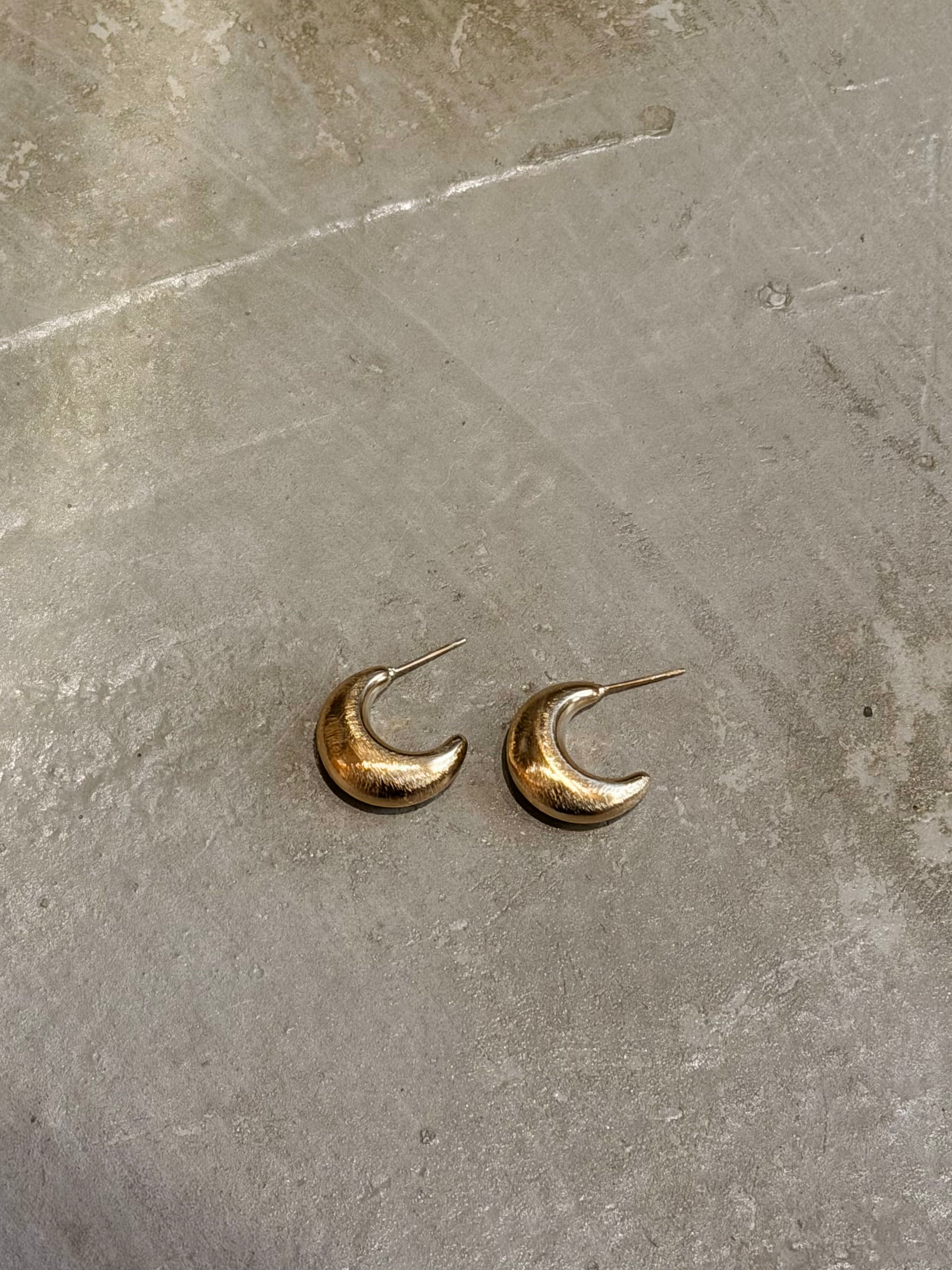 Moon 🌙 stainless steel earrings 