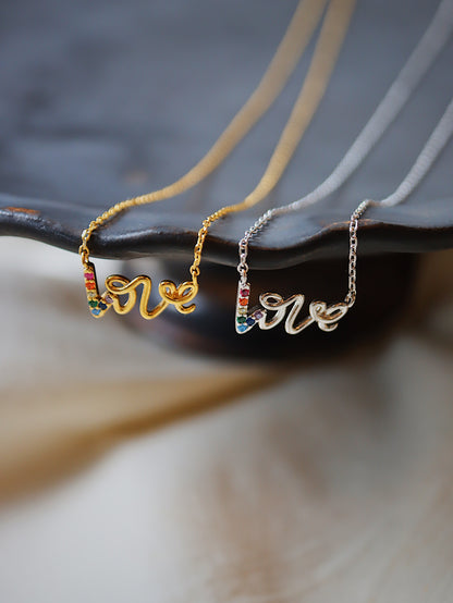 Love 🌈 necklace