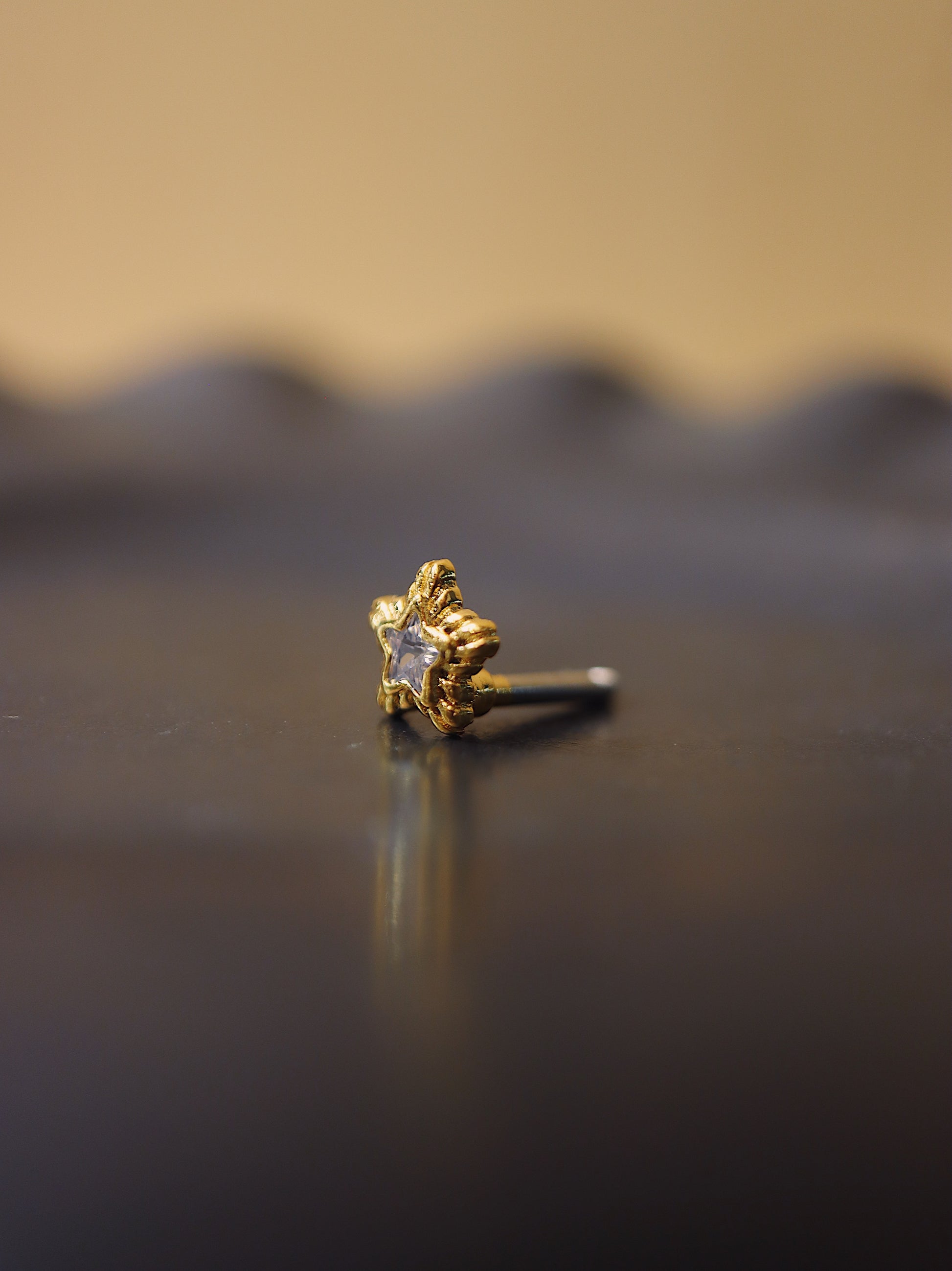 Star cz surgical steel 316L piercing