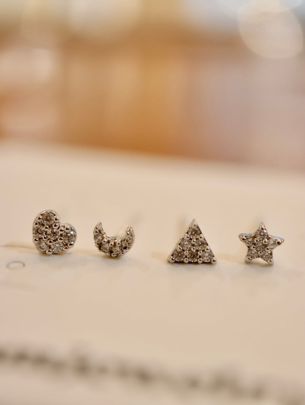 Celestial Whispers Stud Set (4pcs)