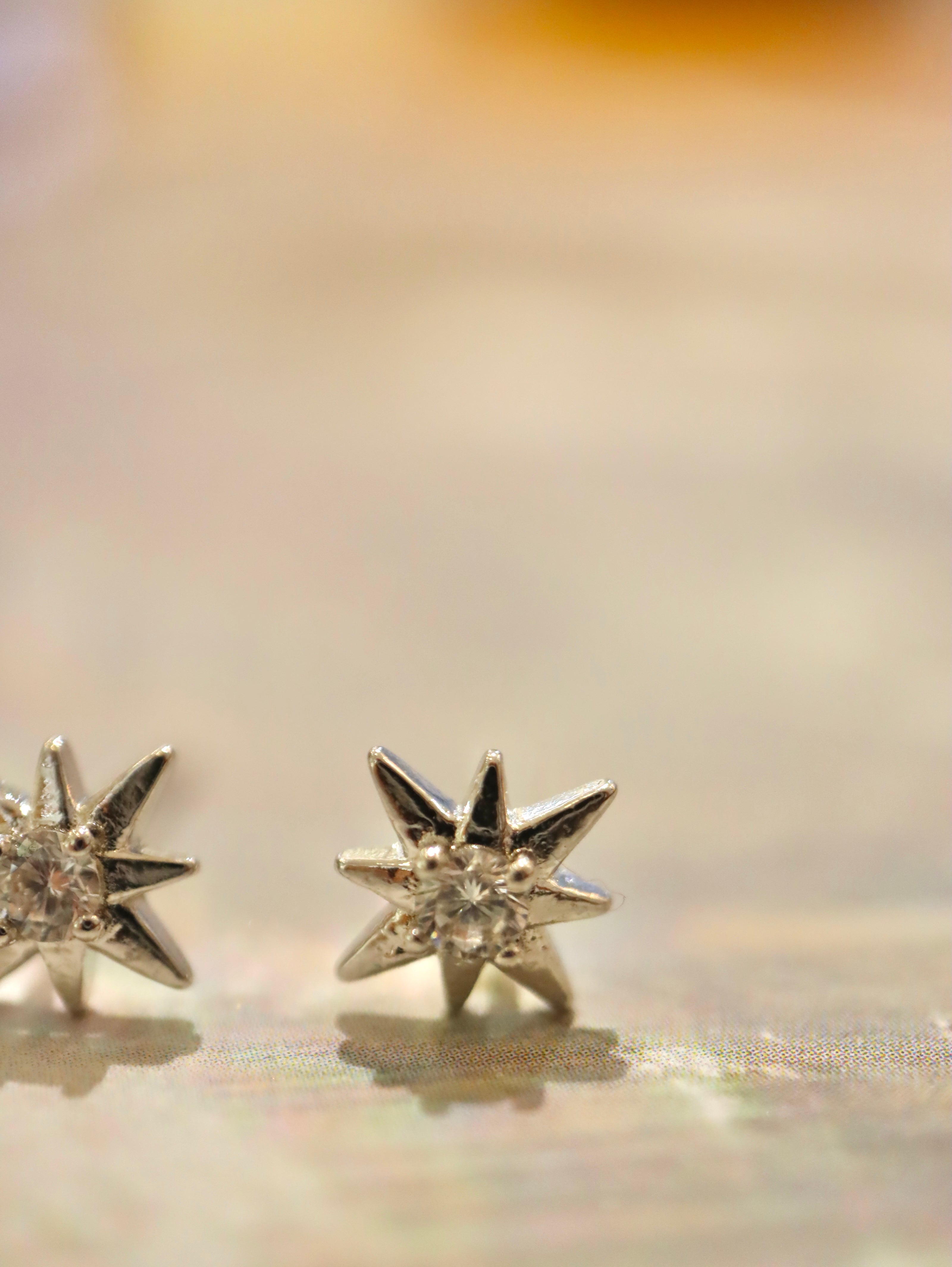 Stella Stud 925 Silver Earrings