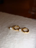 925 silver Premium CZ hoop earrings
