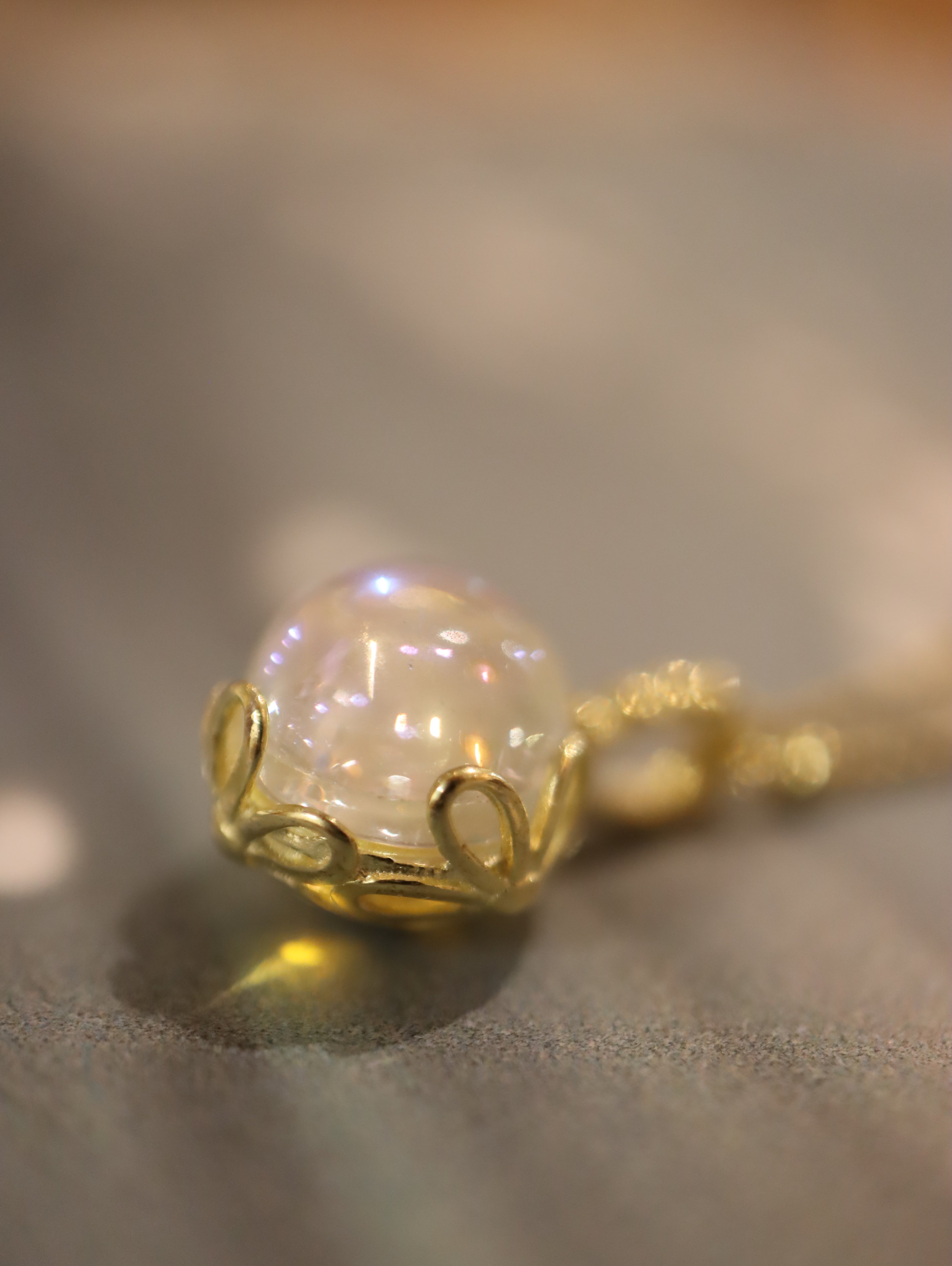 Lumina Orb 925 Silver Necklace