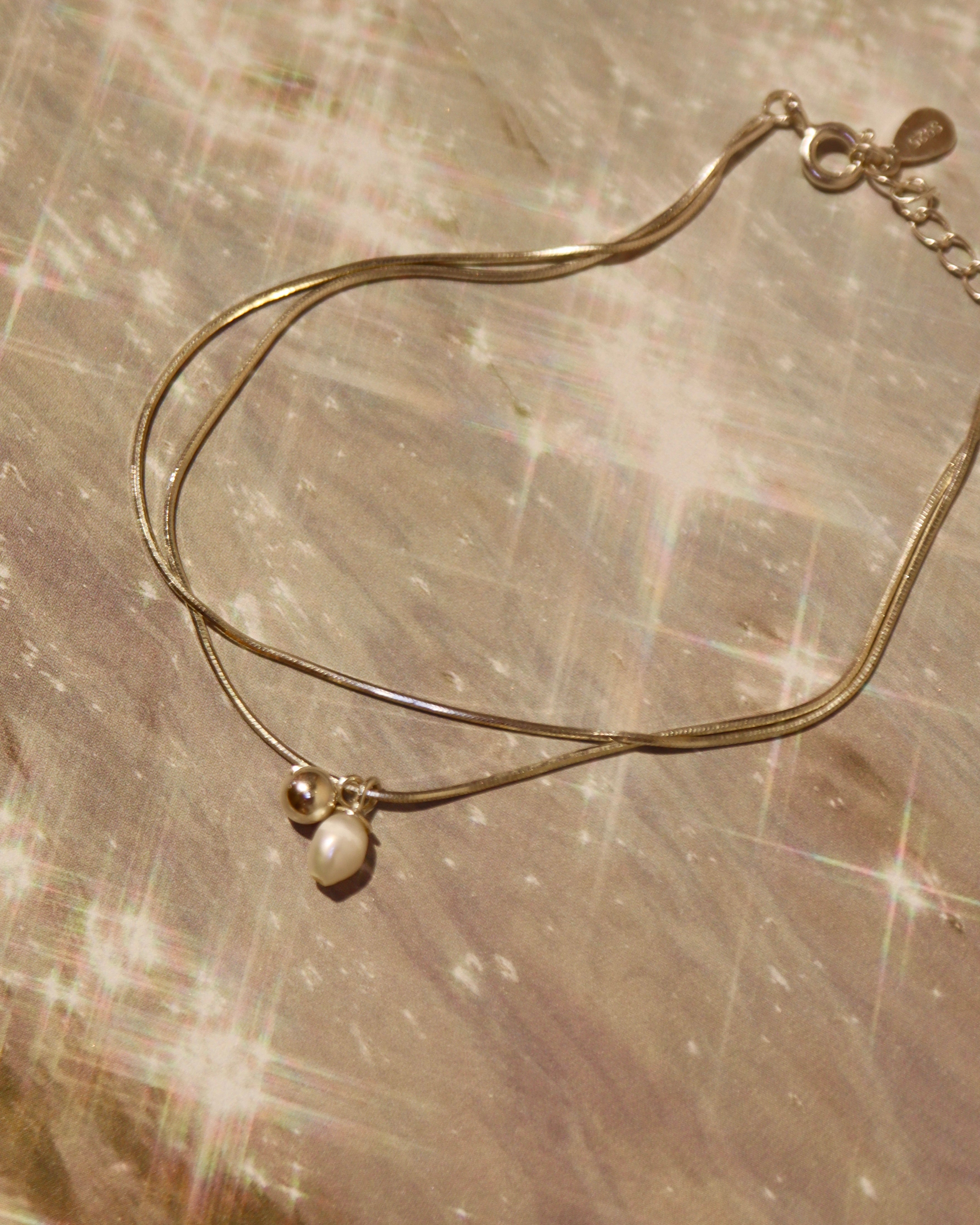 Amara Dual 925 Silver Bracelet