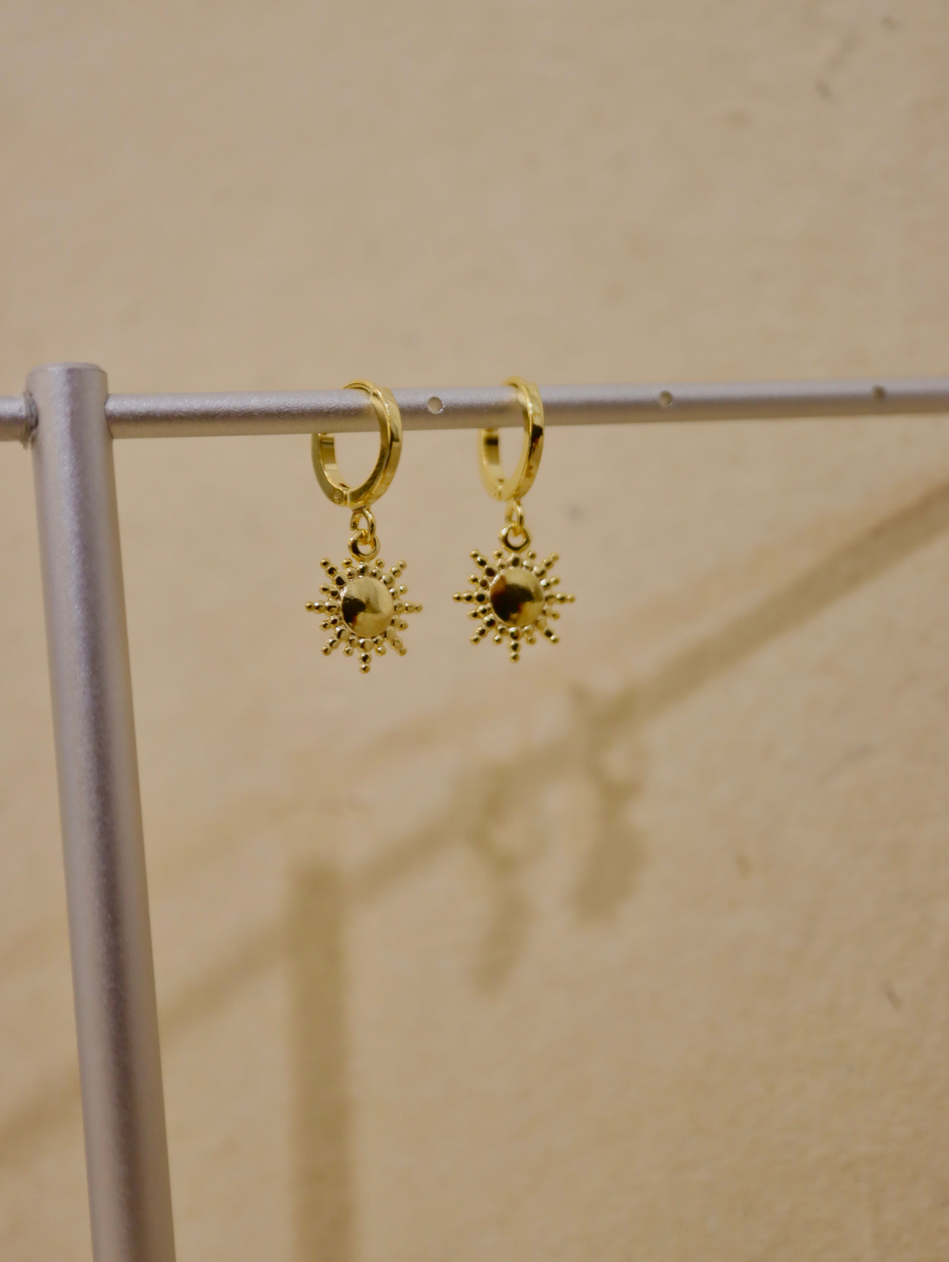 Drop Sun hoop ☀️ Earrings