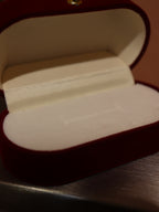 Velvet ring gift box