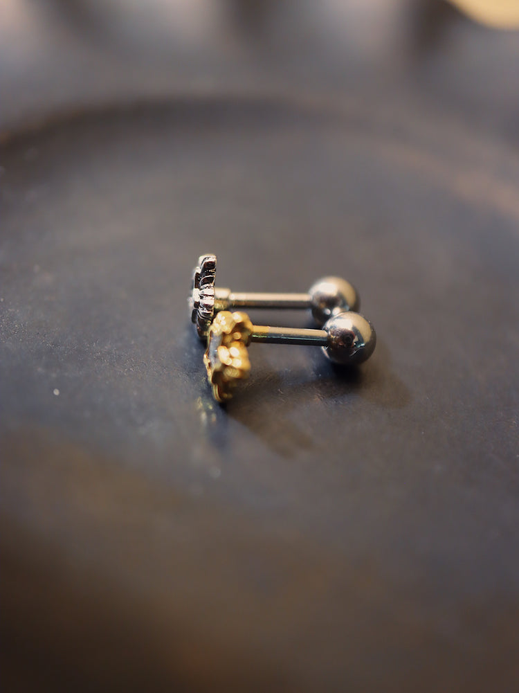 Star cz surgical steel 316L piercing