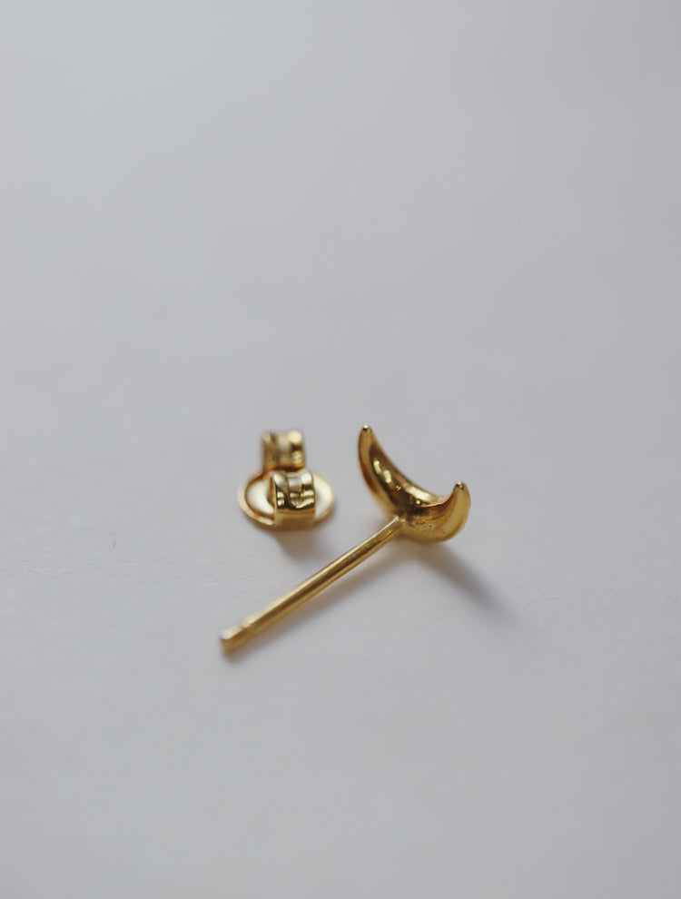 Mini crescent Silver925 earrings