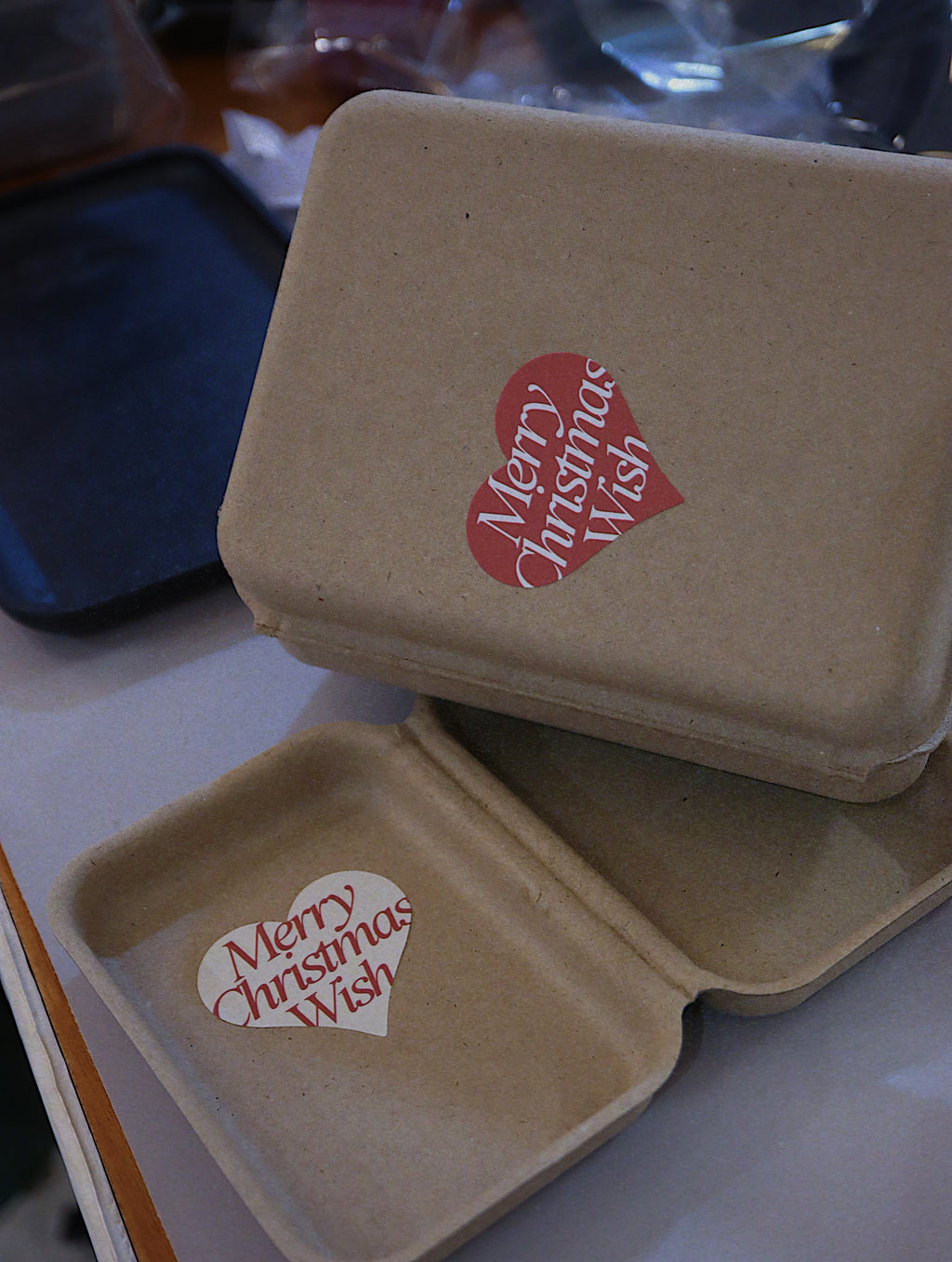 Christmas Clamshell Gift box