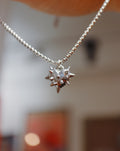 Thorn heart stainless steel steep necklace