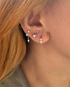 Stella Stud 925 Silver Earrings